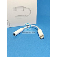 adaptador Lightning a 3.5 para conectar audifonos iPhone