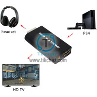 Adaptador convertidor de audio y video PS2 a HDMI Adaptador convertidor de audio y video PS2 a HDMI