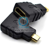 Adaptador Micro HDMI a HDMI 4K para GoPro, Cámara y Laptop