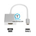 Cable USB C a HDMI, Conecta tu Laptop y Celular a la tv