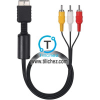 Cable AV a RCA de Audio y Vídeo, Conecta Tu Playstation PS1, PS2, ps3 Cable AV a RCA de Audio y Vídeo, Conecta Tu Playstation PS1, PS2, ps3