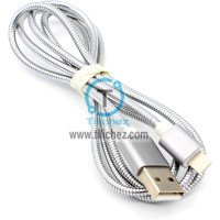 Cable iPhone metal Carga y sincronización para iPhone, iPod y iPad