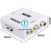 Convertidor VGA a AV RCA con entrada de audio vga2av