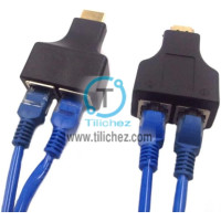 Extensor HDMI a RJ45, Transmite Video a Larga Distancia Extensor HDMI a RJ45, Transmite Video a Larga Distancia