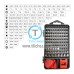 Kit de destornilladores de precisión 110 en 1 para celulares y PC Kit de destornilladores de precisión 110 en 1 para celulares y PC