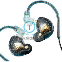 QKZ AK6 Pro, Audífonos IEM HiFi con cable desmontable y bajos potentes