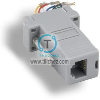 RJ45 a DB9 Adaptador módem nulo RJ45 a DB9 Adaptador módem nulo