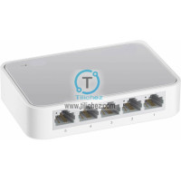 Switch de Red 5 Puertos Fast Ethernet, Plug and Play